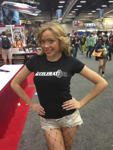 Ladies Accelerators T-Shirt-Bella Cut