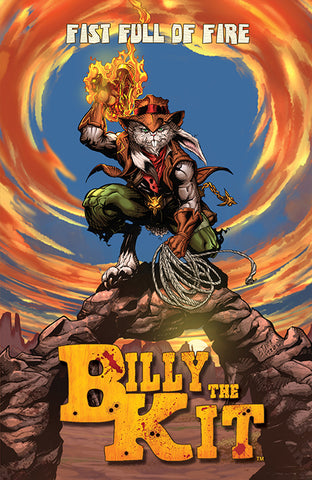 Billy the Kit: Fist Full of Fire Volume #1 Trade Paperback